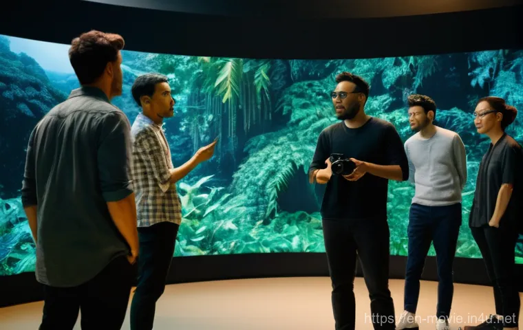 영화 제작 전공과목 선택 요령 - Prompt 1: Virtual Production Studio Collaboration**